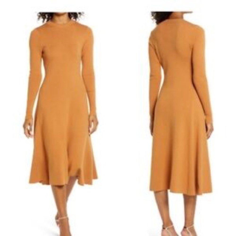 Rachel Parcell‎ Sweater Dress Long Sleeve Thick Warm Large Comfortable (B46)